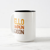 Tasse 2 Couleurs Hello Pumpkin Season (Devant gauche)