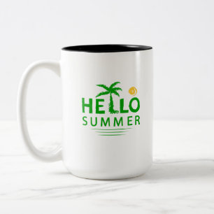 Tasse 2 Couleurs Hello Summer