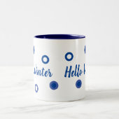 Tasse 2 Couleurs Hello Winter (Centre)