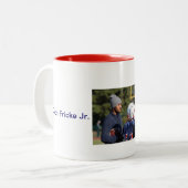 Tasse 2 Couleurs helmet.gif cardinal, argent 2012, grande rapide, (Devant gauche)