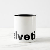 TASSE 2 COULEURS HELVETICA (Centre)