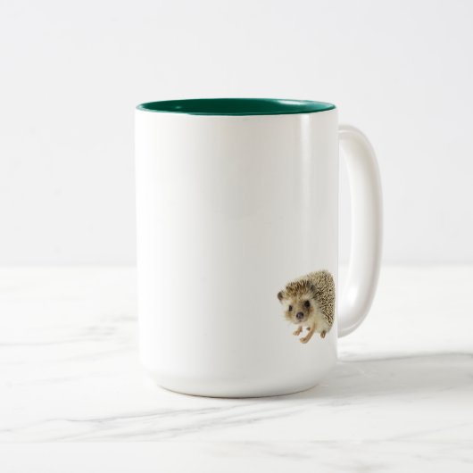 Tasse 2 Couleurs Hérisson (Devant droit)