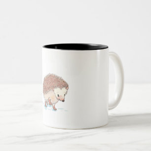 Tasse 2 Couleurs Hérisson bébé mignon