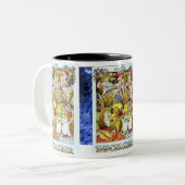 Tasse 2 Couleurs Hérisson décembre de Guthram (Devant gauche)