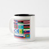 Tasse 2 Couleurs Héritier des teintes Articles personnalisés (Devant gauche)