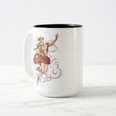 Tasse 2 Couleurs Hermes de Dieu grec (Devant gauche)