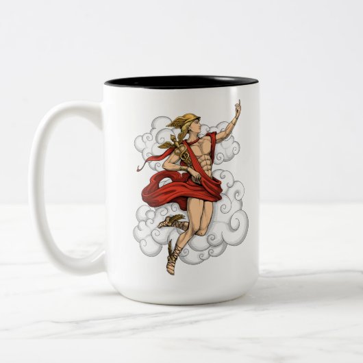 Tasse 2 Couleurs Hermes de Dieu grec (Gauche)