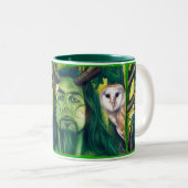 Tasse 2 Couleurs Herne le chasseur (Devant droit)