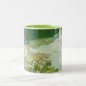 Tasse 2 Couleurs Hérons en été par Newell Convers Wyeth (Centre)