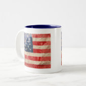 Tasse 2 Couleurs Héros américains (Devant gauche)