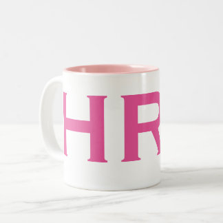 Tasse 2 Couleurs Héros des RH Femme spéciale Collaboratrice en ress