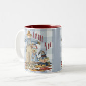 Tasse 2 Couleurs Heure d'automne (Devant gauche)