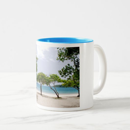 Tasse 2 Couleurs Heure de l'île (Devant droit)