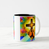 Tasse 2 Couleurs Heure de prière (Devant droit)