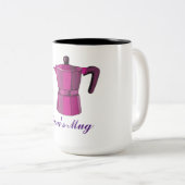 Tasse 2 Couleurs Heure du café (Devant droit)