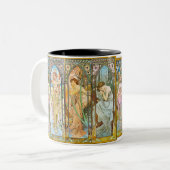 Tasse 2 Couleurs Heure du jour, Alphonse Mucha (Devant gauche)