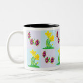 Tasse 2 Couleurs Heure du printemps de la motte (Gauche)