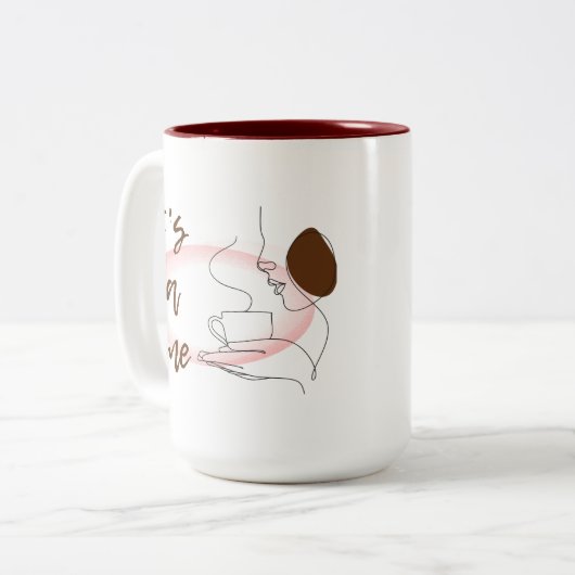 Tasse 2 Couleurs Heure du thé (Devant gauche)