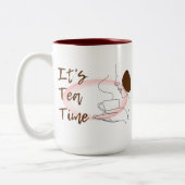 Tasse 2 Couleurs Heure du thé (Gauche)