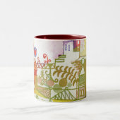 Tasse 2 Couleurs heure pour le thé (Centre)