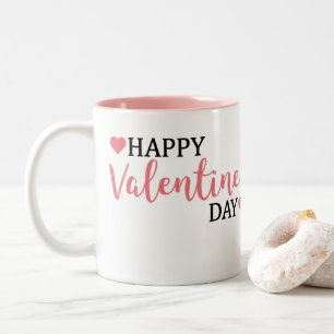 Tasse 2 Couleurs Heureuse Sainte-Valentin