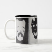 TASSE 2 COULEURS HEUREUX ET TRISTE (Gauche)