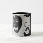 TASSE 2 COULEURS HEUREUX ET TRISTE (Centre)