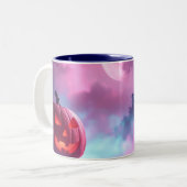 TASSE 2 COULEURS HEUREUX HALLOWEEN (Devant gauche)