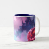 TASSE 2 COULEURS HEUREUX HALLOWEEN (Devant droit)