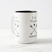 Tasse 2 Couleurs Heureux toujours après (Devant gauche)
