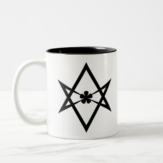 Tasse 2 Couleurs hexagram unicursale (Gauche)