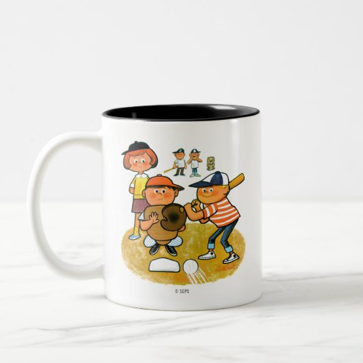 Tasse 2 Couleurs Hey Batter ! (Gauche)