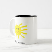 Tasse 2 Couleurs Hey Sunshine (Devant gauche)