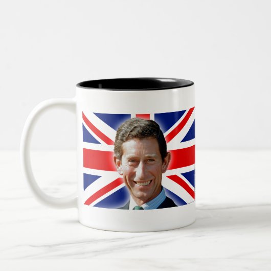 TASSE 2 COULEURS HHM KING CHARLES III UNION JACK FLAG (Gauche)