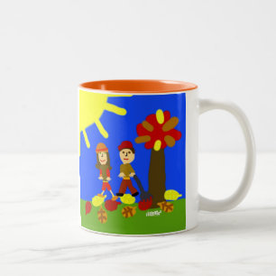 Tasse 2 Couleurs HI54AUTM Récolte d'automne