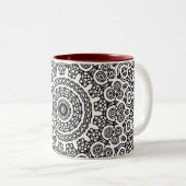 Tasse 2 Couleurs Hibiscus de Kaleidoscope (Devant droit)