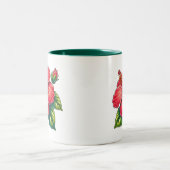 Tasse 2 Couleurs Hibiscus fleur deux tons (Centre)
