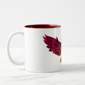 Tasse 2 Couleurs Hibou (Gauche)