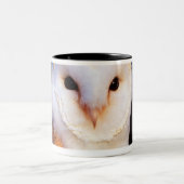 Tasse 2 Couleurs Hibou de grange 2 (Centre)