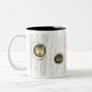 Tasse 2 Couleurs Hiboux de rêverie