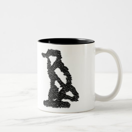 Tasse 2 Couleurs Hiéroglyphique (1/4) (Droit)
