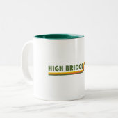 Tasse 2 Couleurs High Bridge Trail Virginia (Devant gauche)