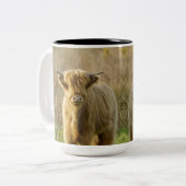 Tasse 2 Couleurs Highland Cow (Devant gauche)