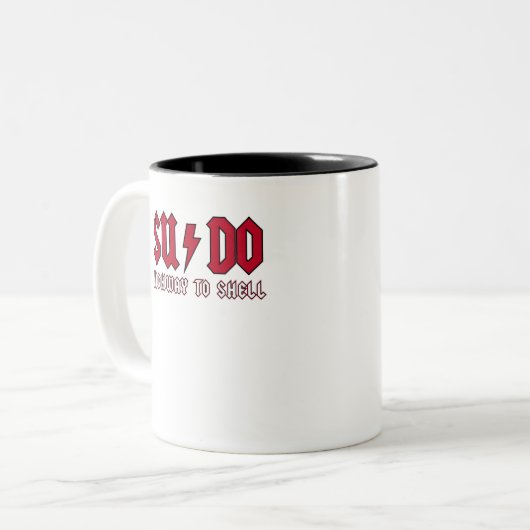 Tasse 2 Couleurs Highway to shell (Devant gauche)