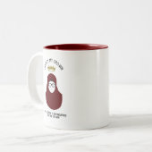 Tasse 2 Couleurs Hijab est ma couronne - VERRES (Devant gauche)