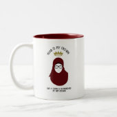 Tasse 2 Couleurs Hijab est ma couronne - VERRES (Gauche)