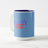 TASSE 2 COULEURS HILLARY 2016 (Devant gauche)