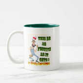 Tasse 2 Couleurs Hillbilly Festive comme il obtient (Gauche)