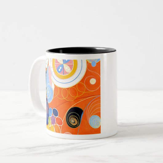 Tasse 2 Couleurs Hilma af Klint numéro 3 (Devant gauche)