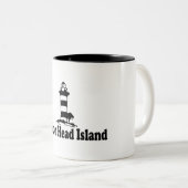 Tasse 2 Couleurs Hilton Head Island. (Devant droit)